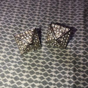 Michael Kors silver earrings